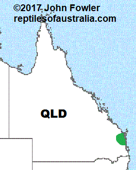 Approximate distribution of the Mary River Turtle Elusor macrurus